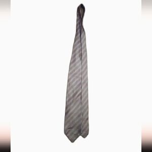 Giorgio Armani cravatte,  burgundy/ gray striped tie